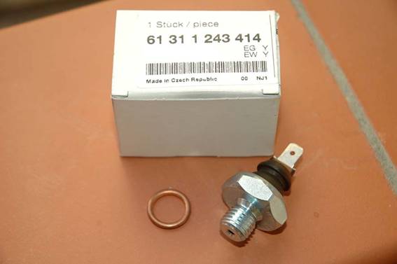 Bmw r80 oil pressure gauge #2