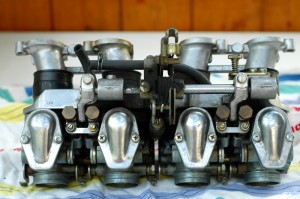 revisione carburatori honda cb500 four -17