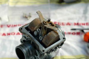 revisione carburatori honda cb500 four -1